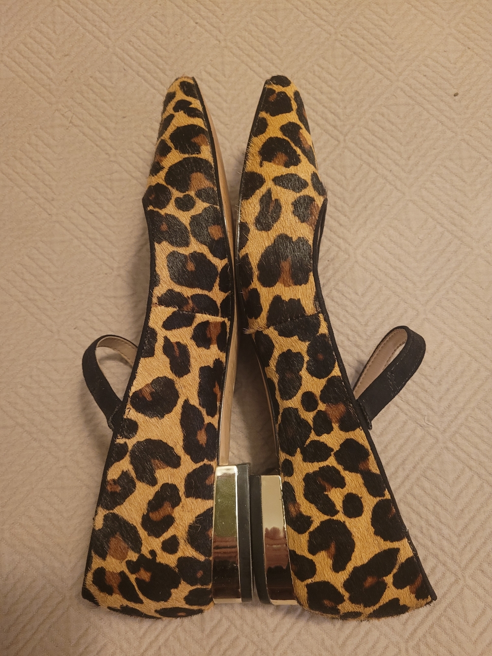 Essex Lane Leopard Mary Janes - Picture 4 of 4